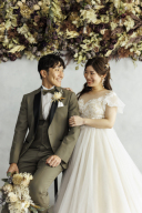 シャンパンベージュで立体感を！