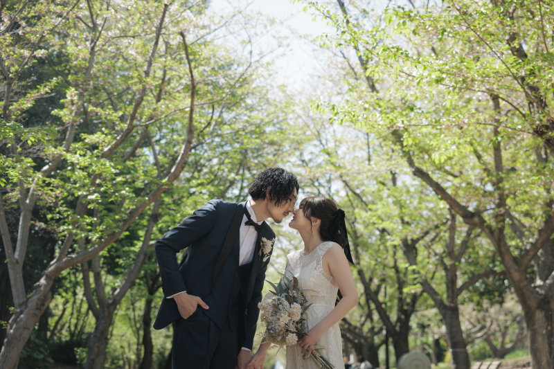 自然に包まれるフォトウェディング - 葛西臨海公園＆スタジオ -