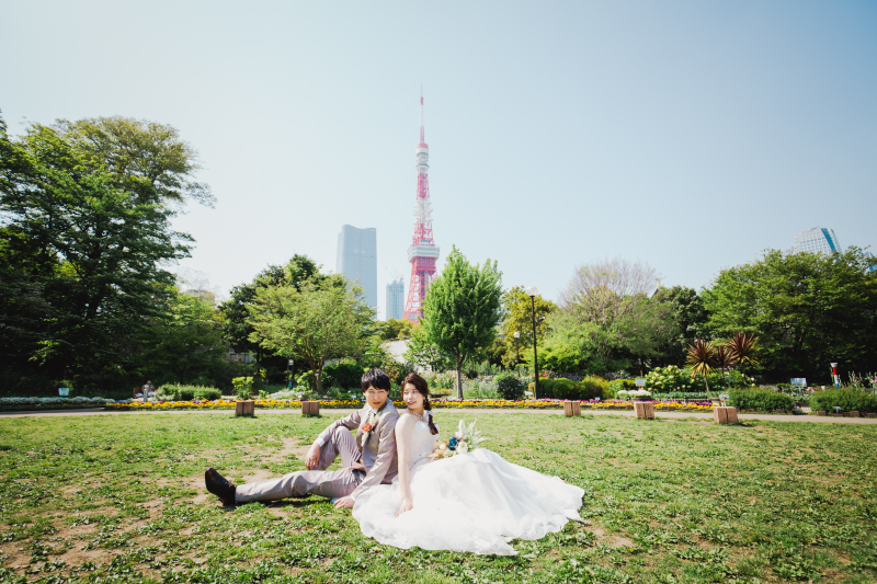 晴れた日の芝公園♪