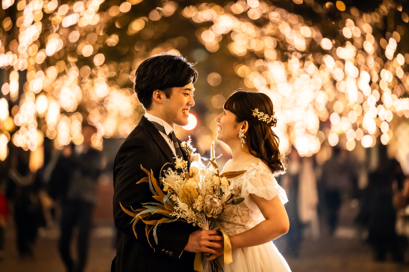 パフスリーブ×チュールドレスで叶える大人フェミニンな1着♥