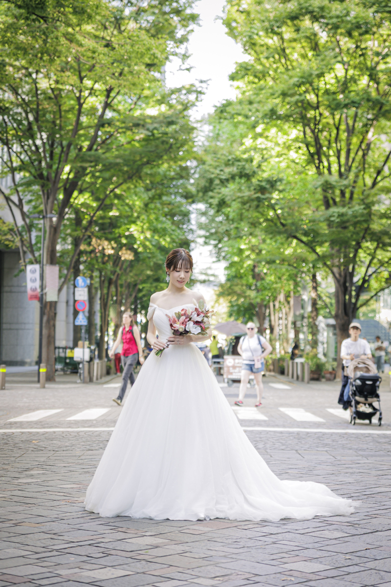 1日で叶う日本橋大人ウェディング×丸の内カジュアルウェディングフォト