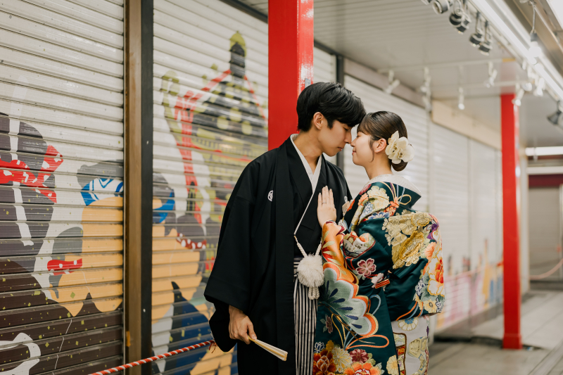 浅草の街ロケ!フォトウェディング