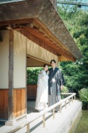 自然と都会が調和するロケーション・檜町公園での和装前撮り