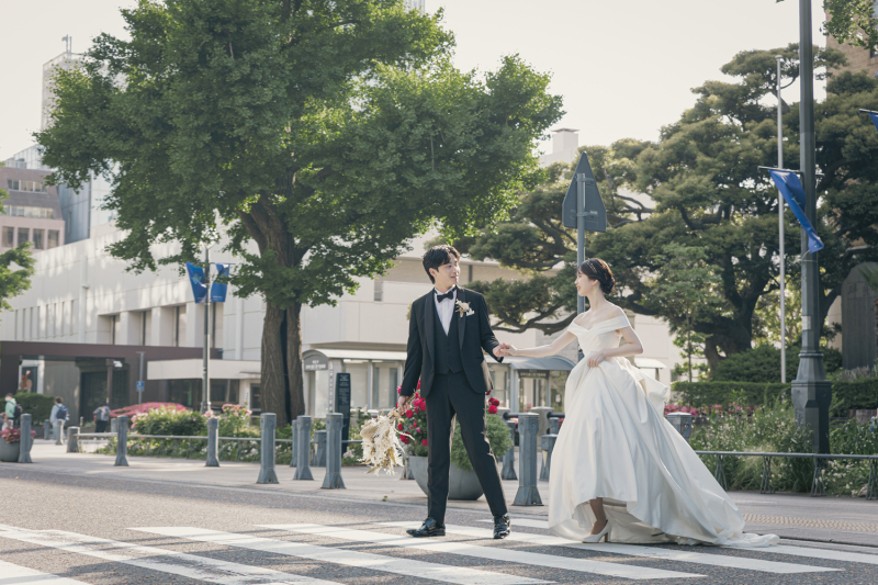 夏でも快適に和装撮影を。冷房完備のスタジオでゆったり過ごすフォトウェディング
