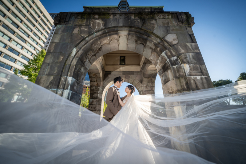 1日で叶う日本橋大人ウェディング×丸の内カジュアルウェディングフォト