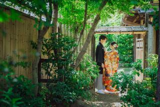 邸宅で色打掛も白無垢も♪