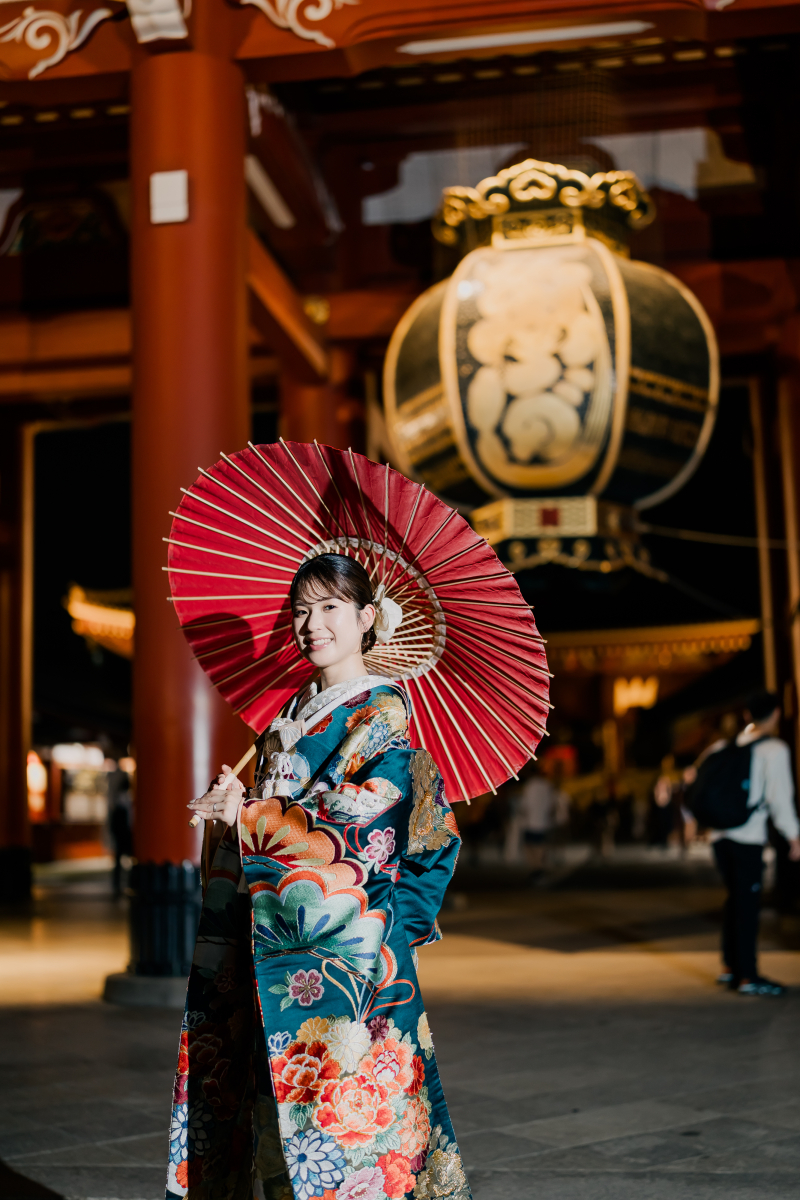 浅草の街ロケ!フォトウェディング