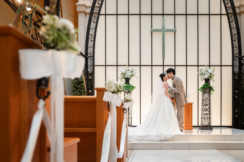 まるで本当の結婚式のように　チャペル ルミネールで叶えるフォトウェディング