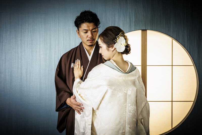 【1日で叶う♡】和装2着洋装2着!スタジオ&夜ロケーション♫