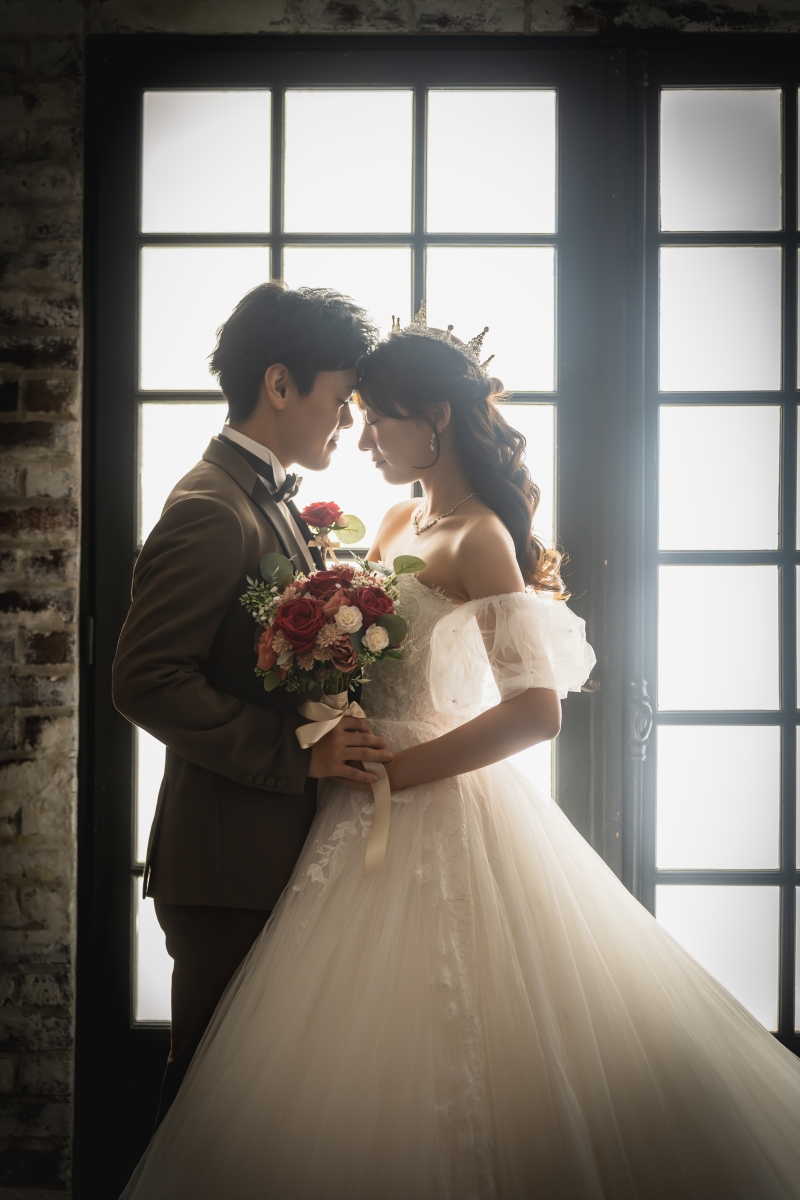 雨の日撮影の魅力、ふたりだけの特別なフォトウェディング♪