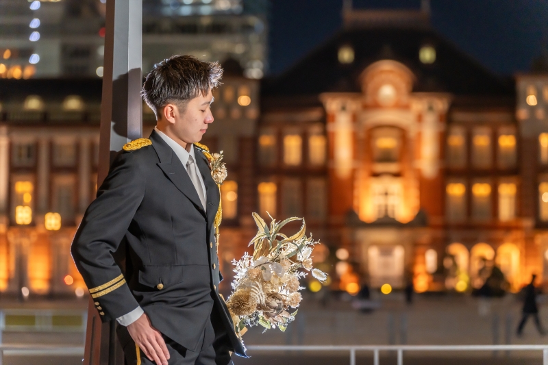 【既に今年のご予約多数!】丸の内イルミネーションでの撮影☆