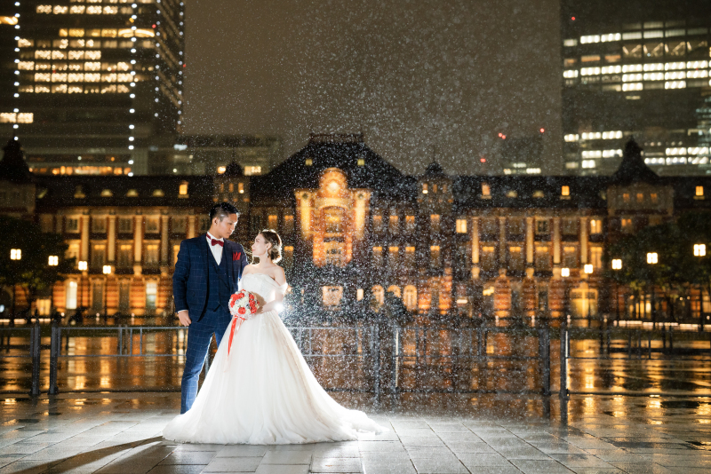 【二人に幸運をもたらす】雨の日