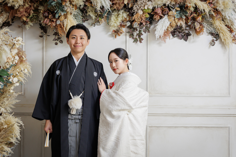 歴史ある邸宅で【安田楠雄邸前撮り】白無垢&色打掛の和装2着プラン・後編