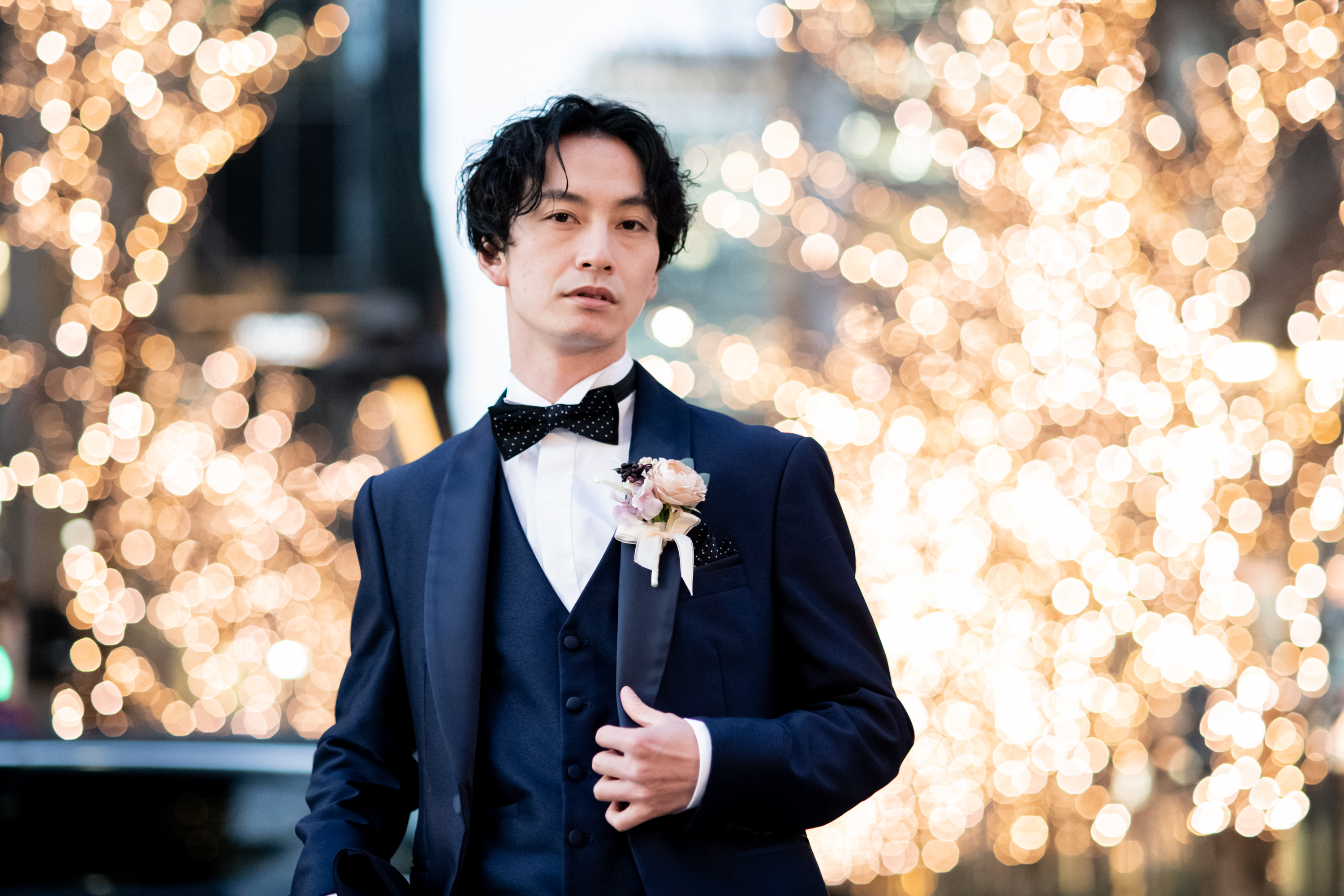 【ぽとゆ】タキシード　2日使用（前撮り＋結婚式） ぽとゆ様専用】タキシード 2日使用（前撮り＋結婚式） - メルカリ