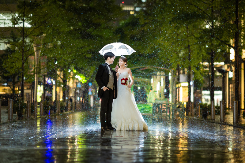 幸運の雨撮影☂;°˖✧◝