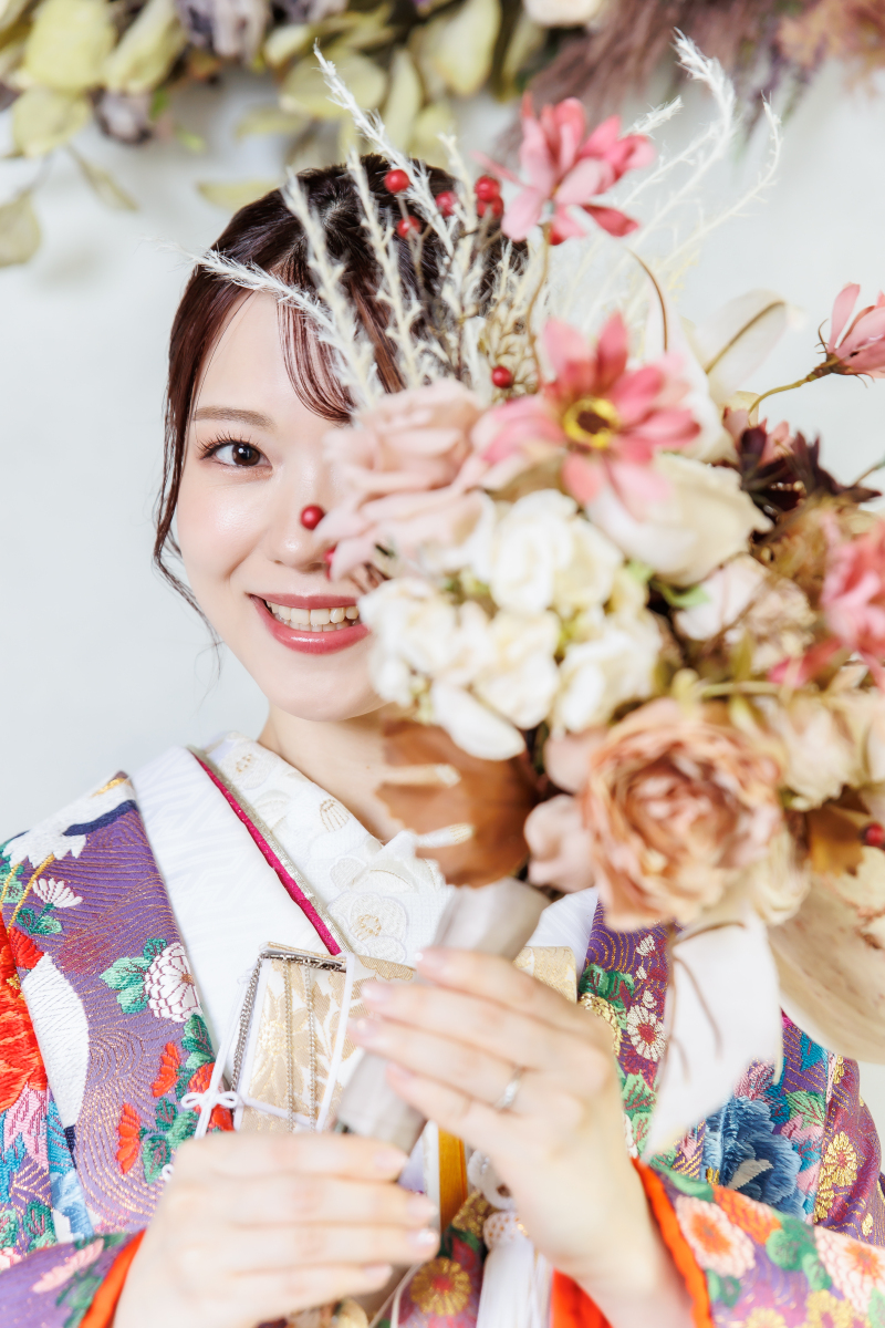 ウェディングドレスから和装まで♪花嫁ソロショット