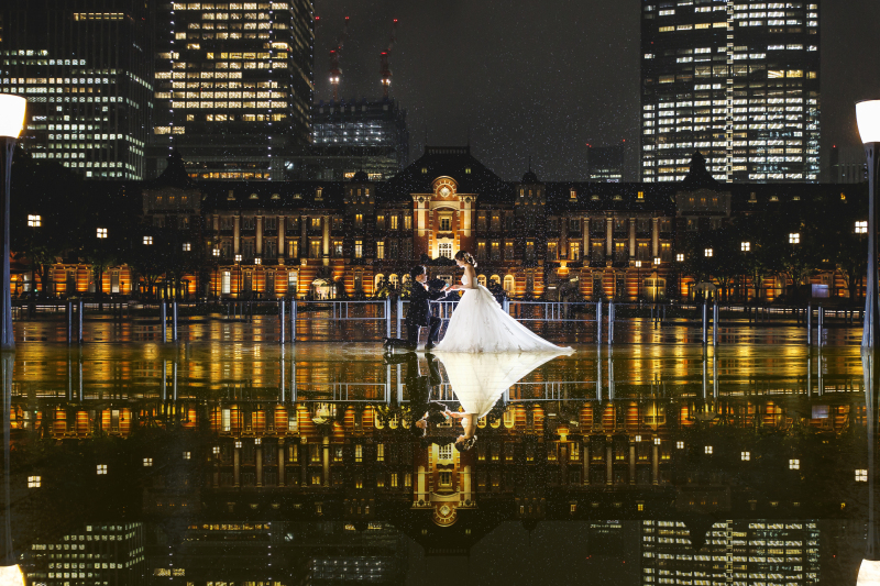 【梅雨限定】お得に東京駅前で前撮り
