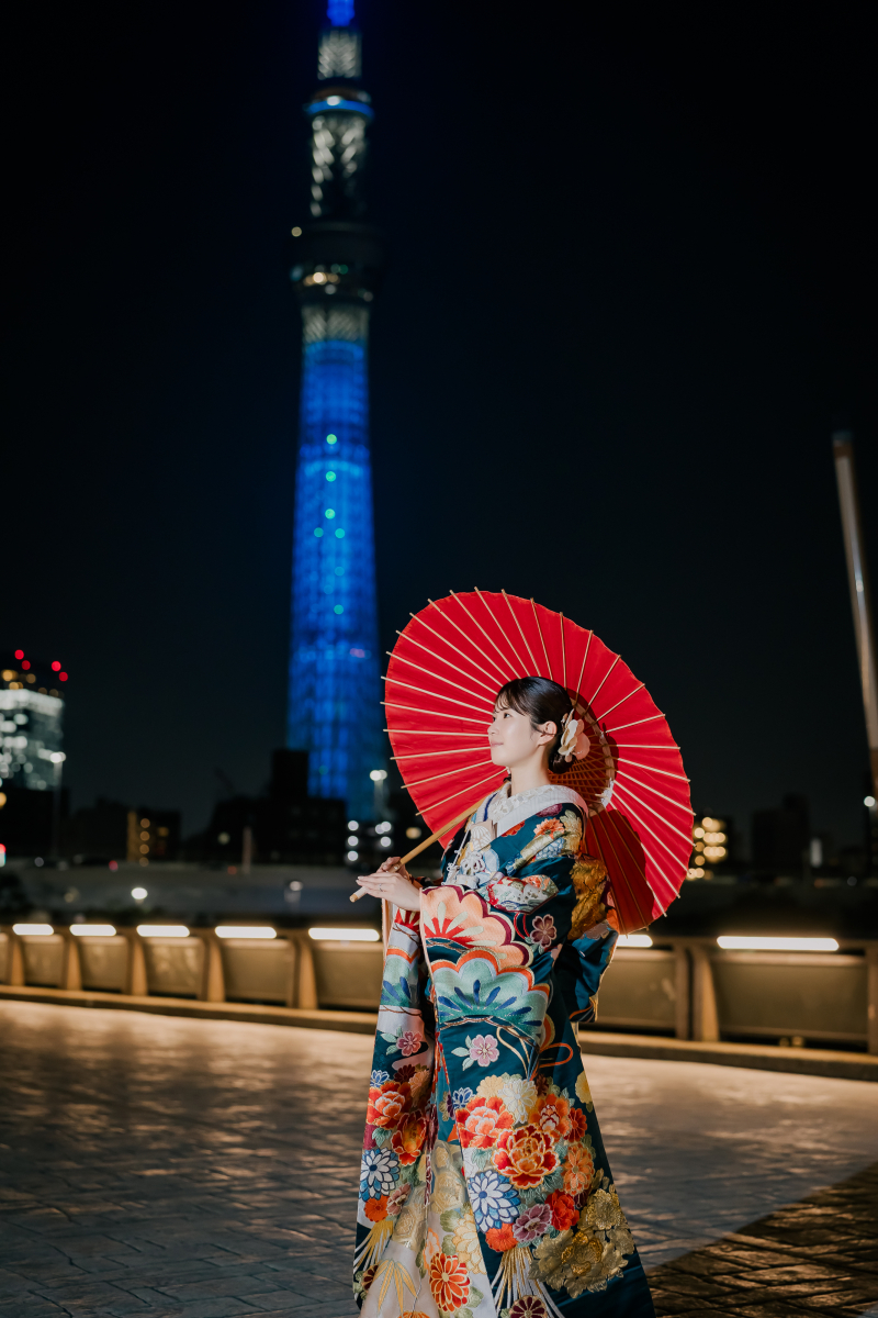 浅草の街ロケ!フォトウェディング