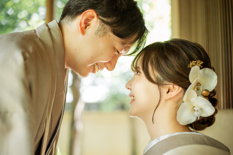 ふんわりホワイトで叶える、キュートなスタジオフォト♡