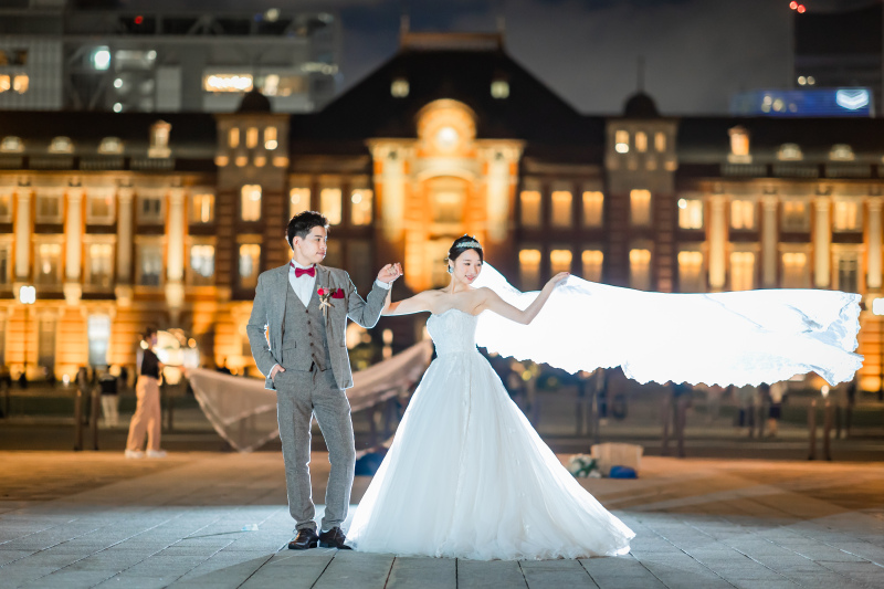 鮮やかな色打掛