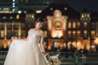 シャンパンピンクのドレスのご紹介✿