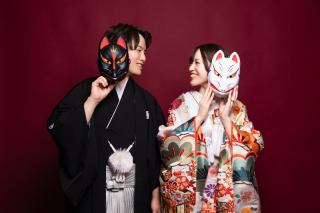 掛け替えで楽しむ和装フォト✶