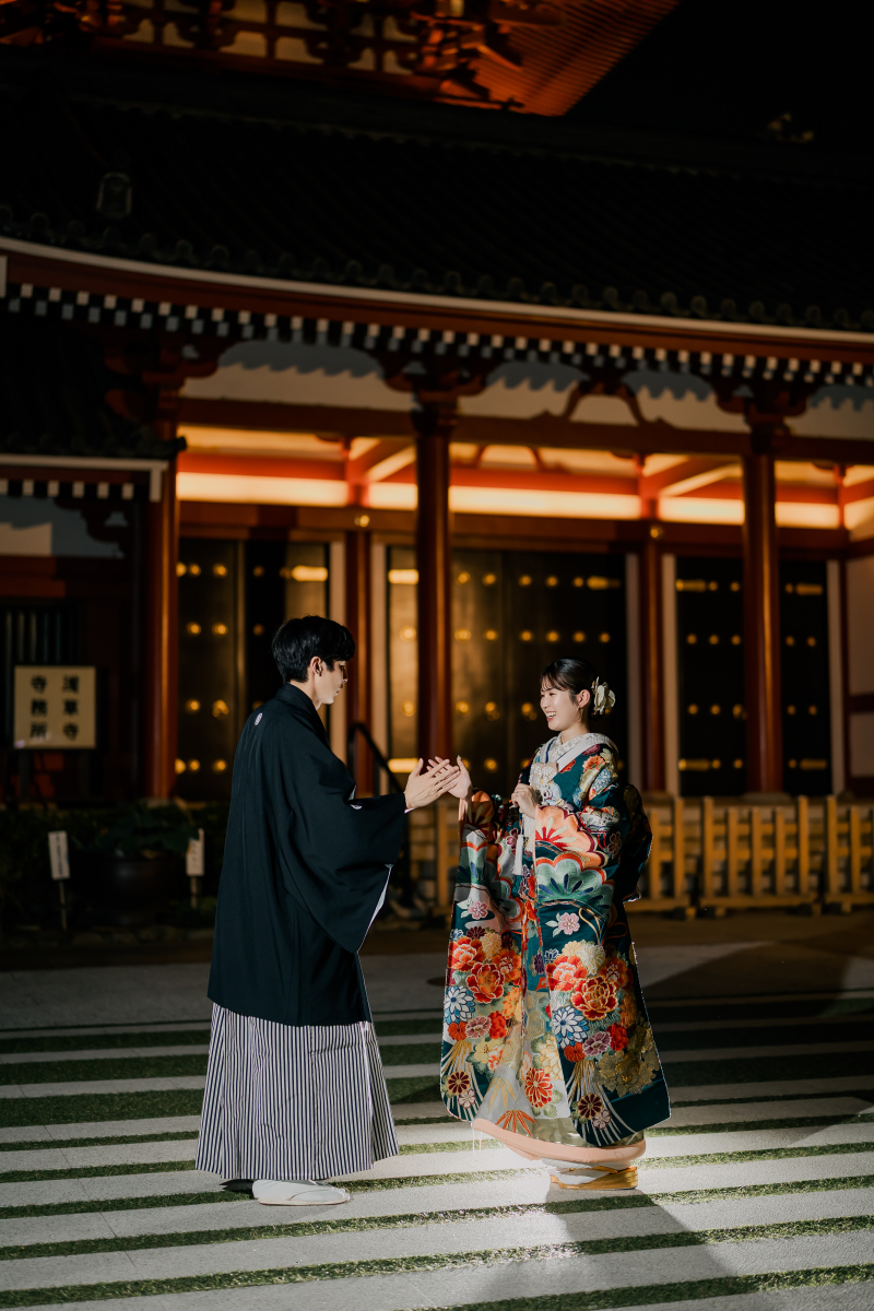 浅草の街ロケ!フォトウェディング