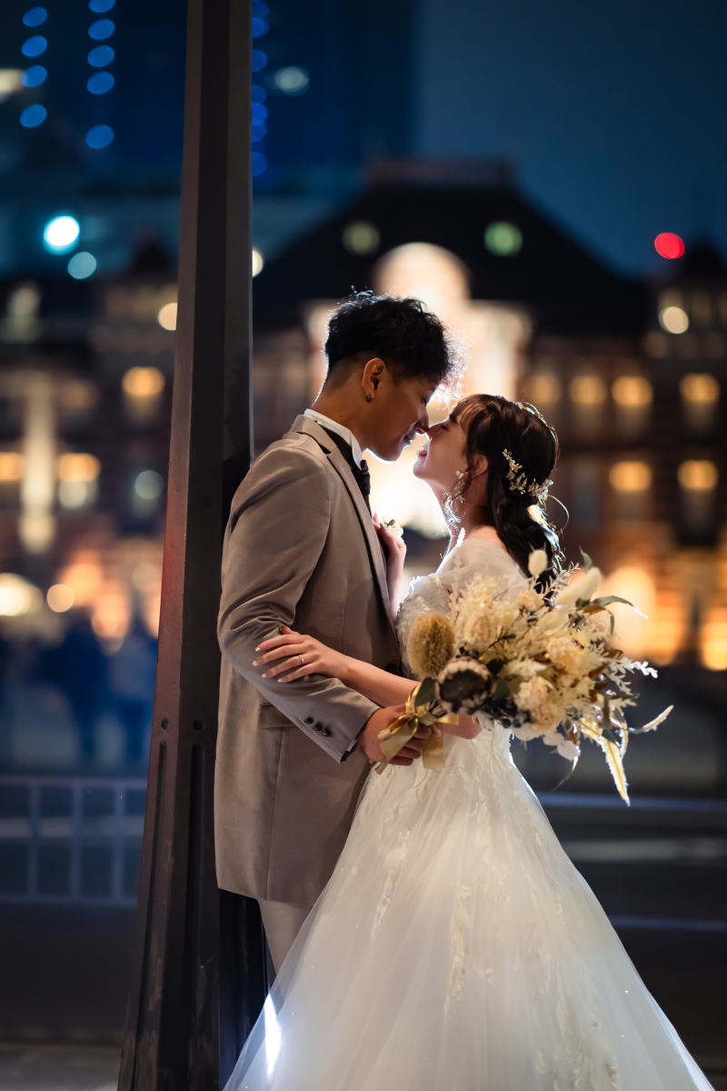 昼はスタジオ、夜はロケーション。1日で叶えるふたりのフォトストーリー♥