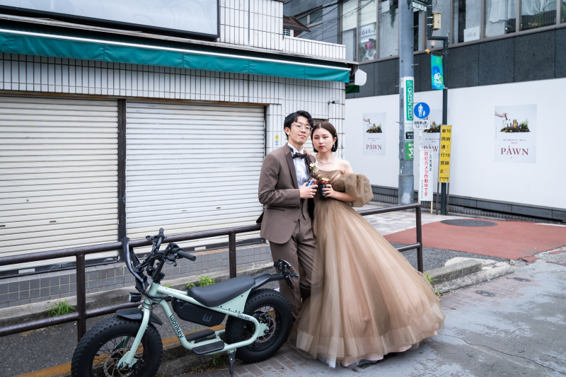 持ち込みアイテムでお2人らしいフォトウェディングに