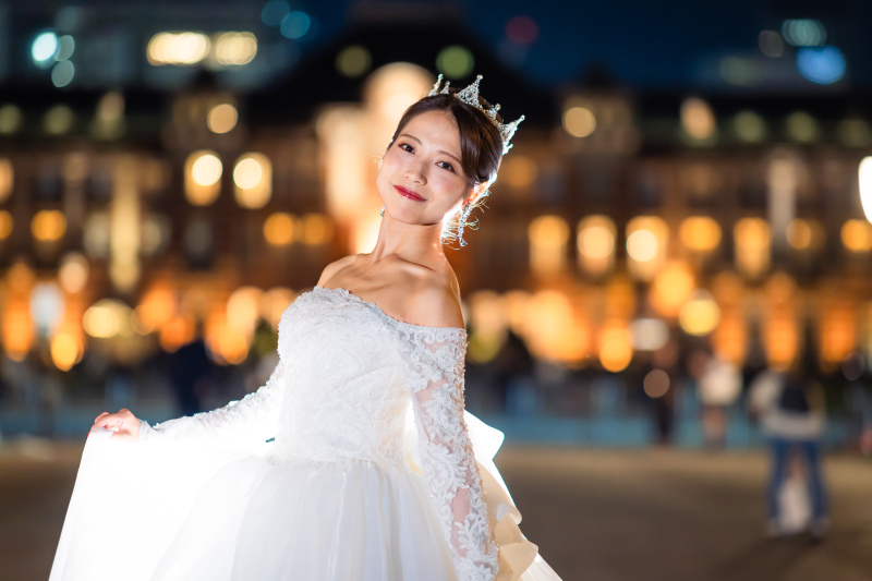 カジュアルもクラシックも♡長袖ドレスで楽しむフォトウェディング