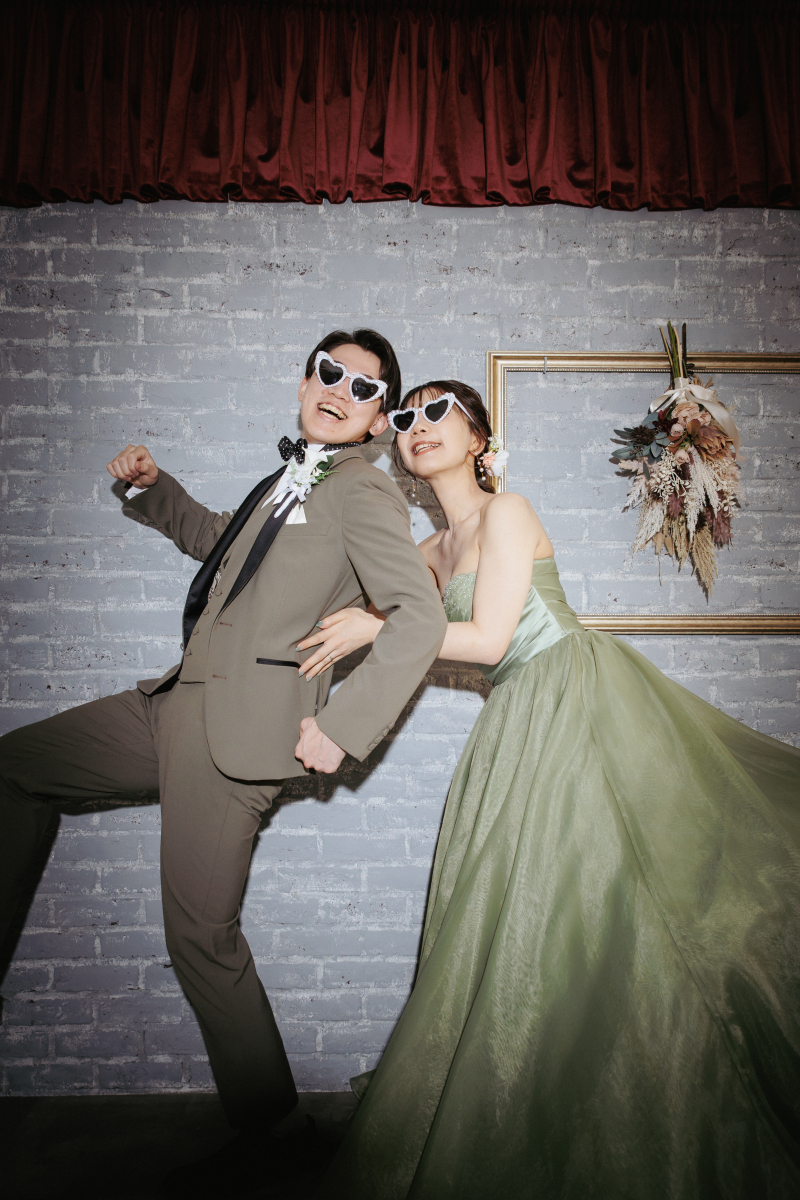 お洒落花嫁さんの新定番!サングラス×フォトウェディング★