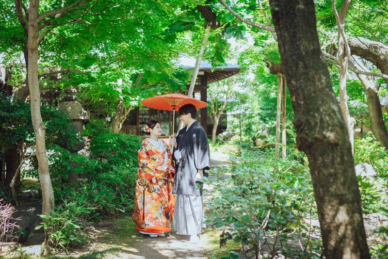 PHOTOWEDDINGSTYLEで四季を感じる、特別な1枚を。
