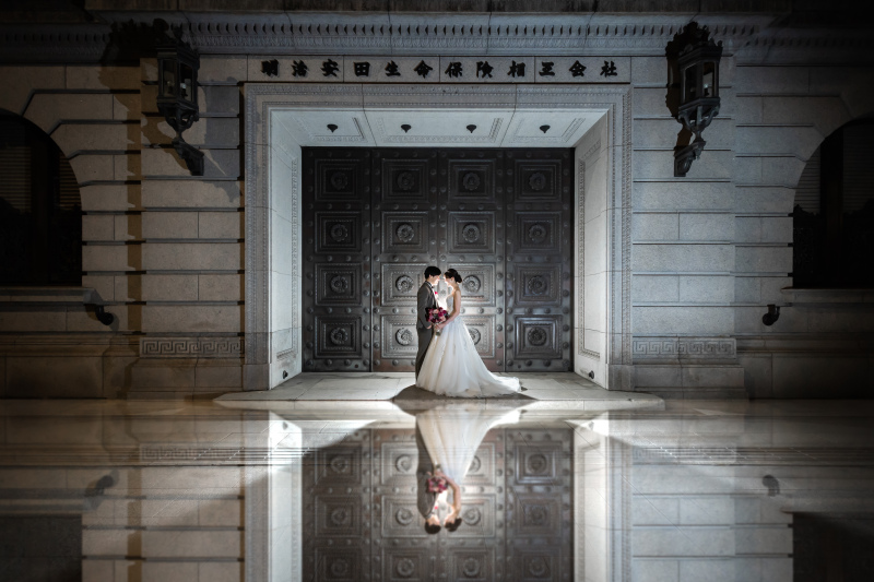 鮮やかな色打掛