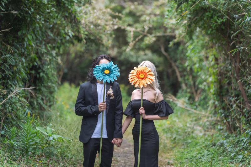 持ち込みアイテムでお2人らしいフォトウェディングに