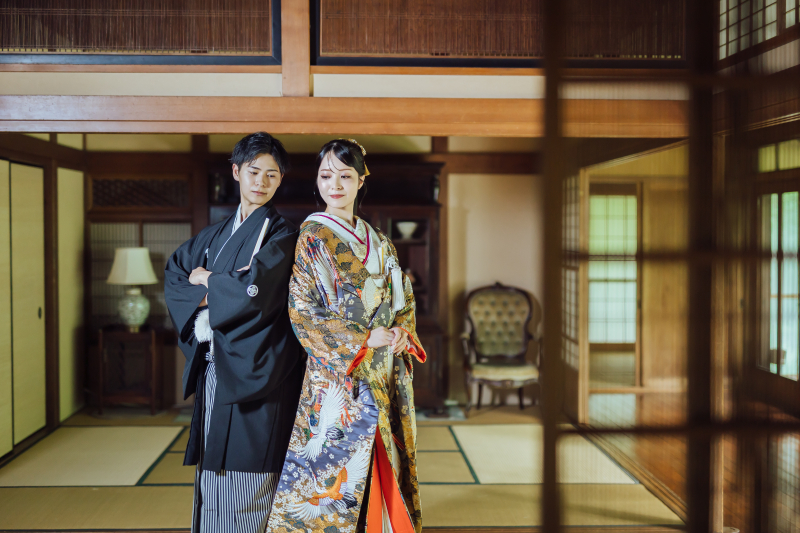 旧平田源七邸で叶える和装前撮り♡