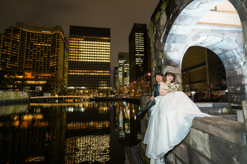 鮮やかな色打掛