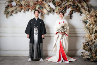 赤が映える！白無垢の魅力˚✧₊