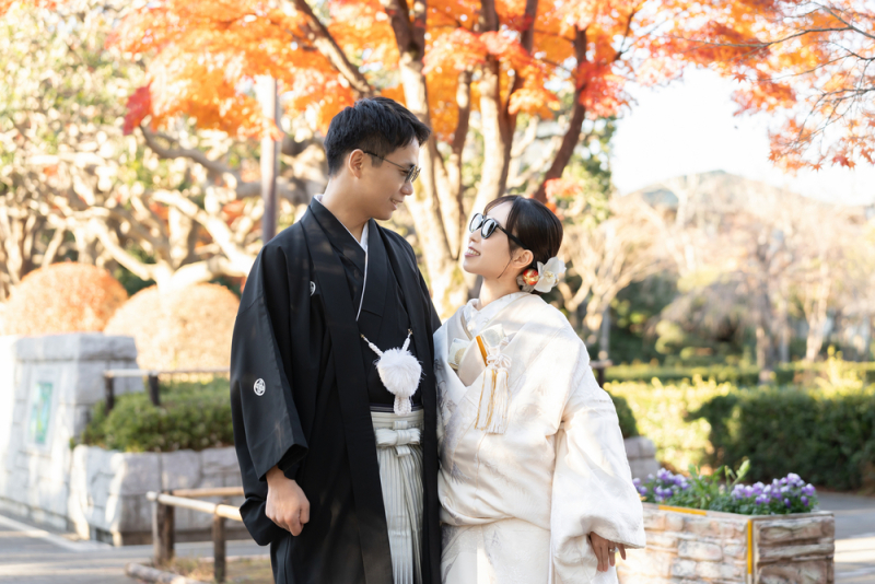 冬の和装ロケーション♪