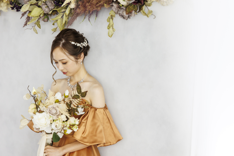 ウェディングドレスから和装まで♪花嫁ソロショット