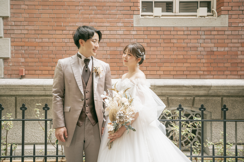 愛犬と一緒に残す、あたたかなフォトウェディング