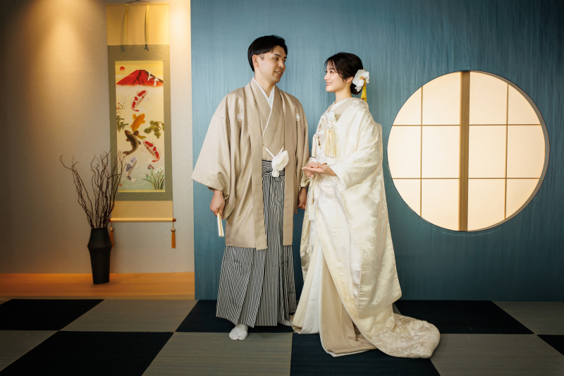 和装衣装付ショートプラン★自分たちのペースで撮れる和装セルフフォト