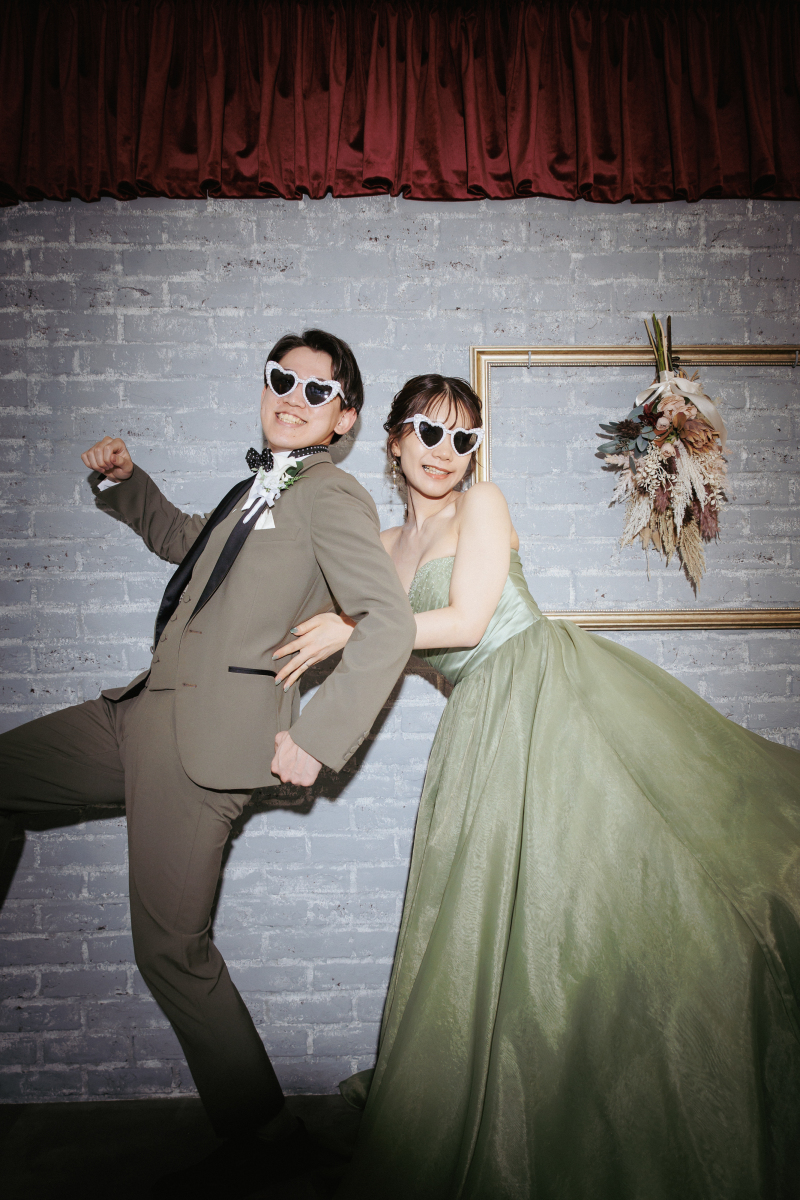 お洒落花嫁さんの新定番!サングラス×フォトウェディング★