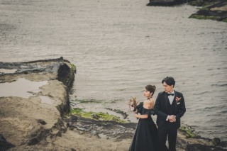 【海と空に包まれて】城ヶ島で叶える ドラマチックな前撮り