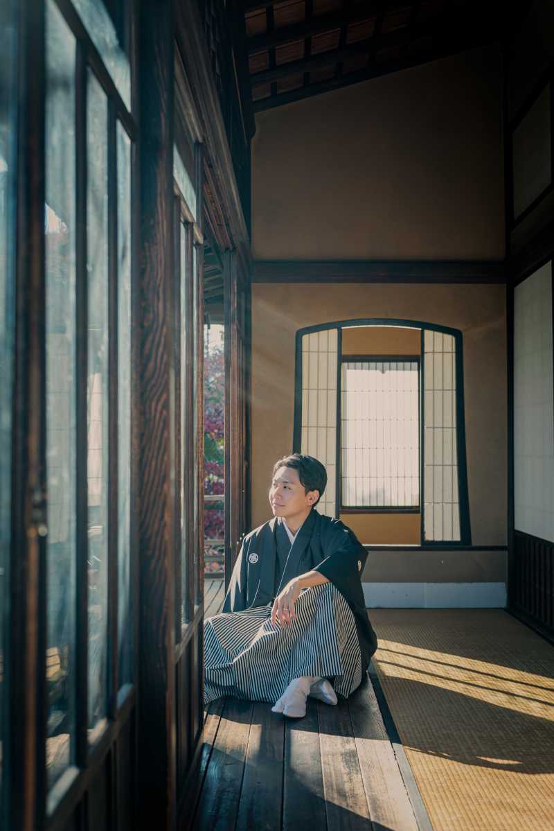 歴史ある邸宅で【安田楠雄邸前撮り】白無垢&色打掛の和装2着プラン・前編