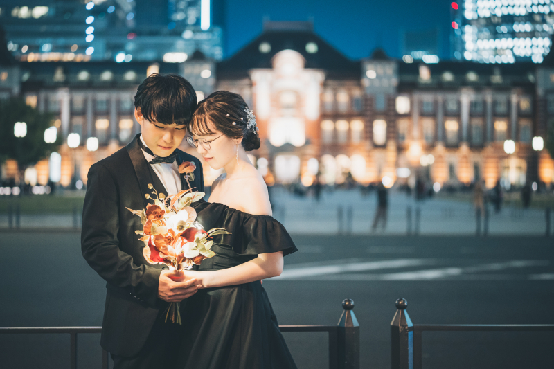光が引き立てる♡ドレスが魅せる昼と夜の表情