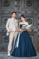 ネイビーカラーのドレスのご紹介&hearts;