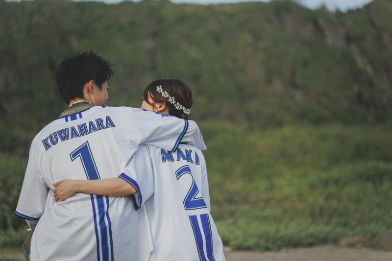 海と空に包まれて♡城ヶ島で叶える洋装前撮り-自然体で可憐に残す、大切な一日-