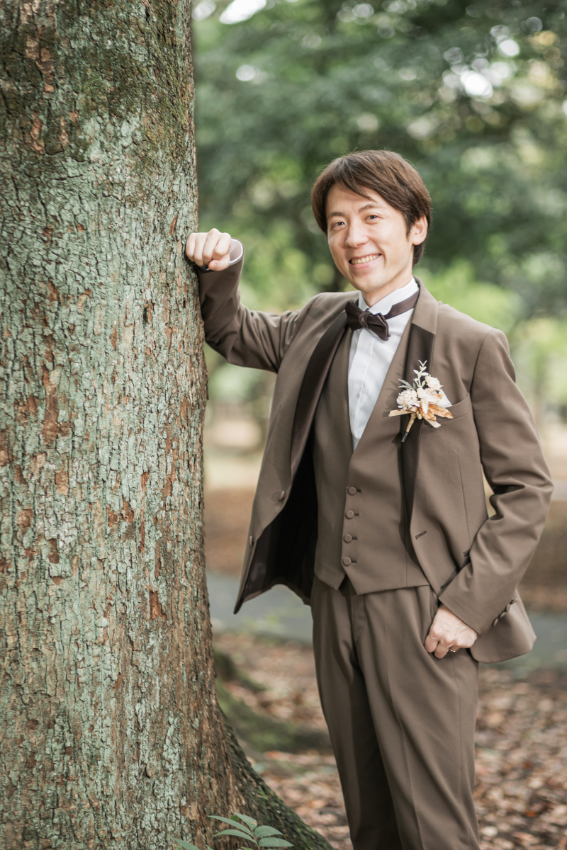 代々木公園で叶える、ふわりと光をまとう花嫁スタイル♥