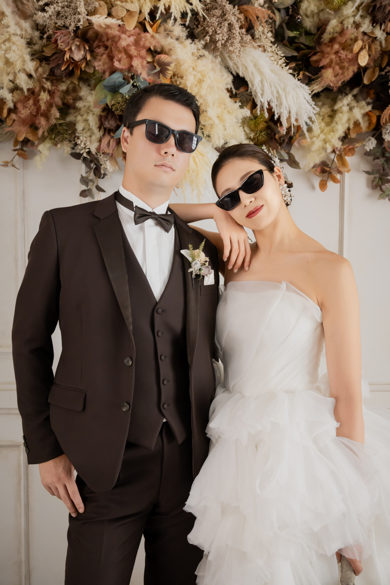 お洒落花嫁さんの新定番!サングラス×フォトウェディング★