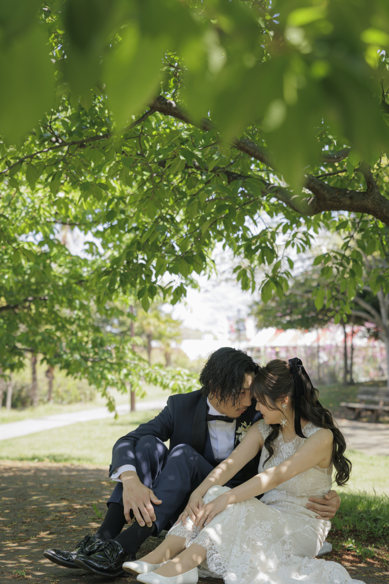 自然に包まれるフォトウェディング - 葛西臨海公園＆スタジオ -